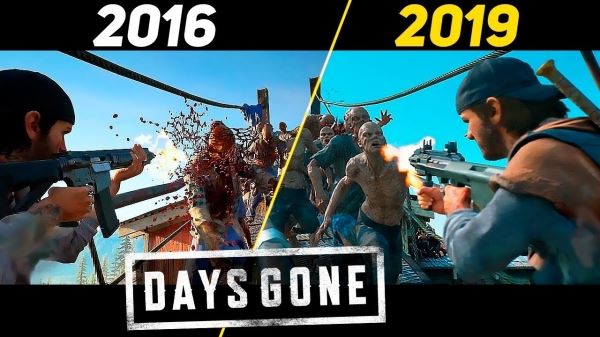  Ютубер сравнил геймплей Days Gone, показанный на E3 2016, с релизной версией. Разница вас удивит 