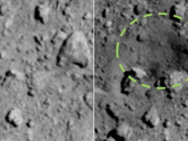 Искусственный кратер на астероиде Рюгу действительно был создан